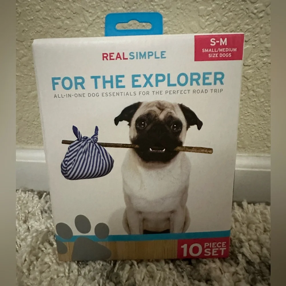 Small Dog Essentials Collar And Leash 10 Piece Set New In Box